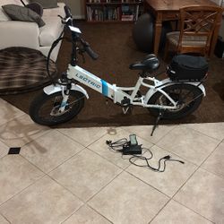 Lectric Step Through White 2.0 Electric Bike Used