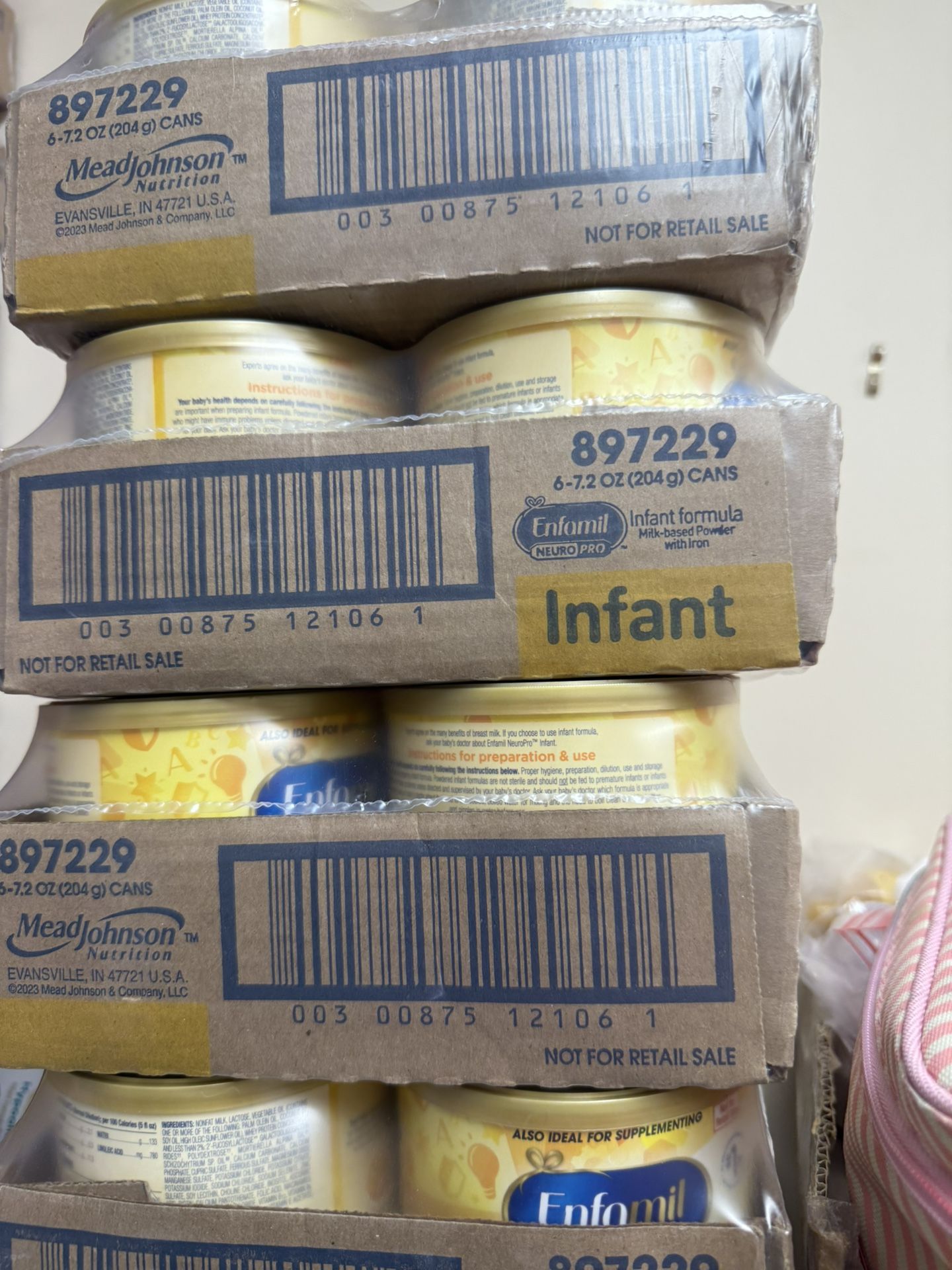 7.2 oz enf infant nueropro  we can trade with 12-14 oz any other formulas