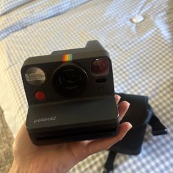 Polaroid Camera With Bag And Film 