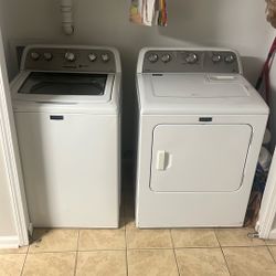 Set Of Maytag Washer And Dryer