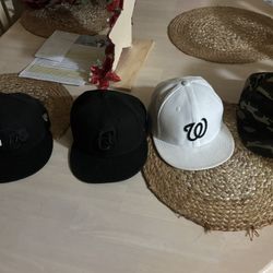 4  Caps For Men 