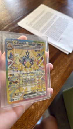 Galvantula ex Pokémon Card Full Art Holo