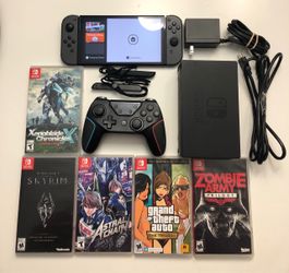 Nintendo switch Oled 5 games bundle
