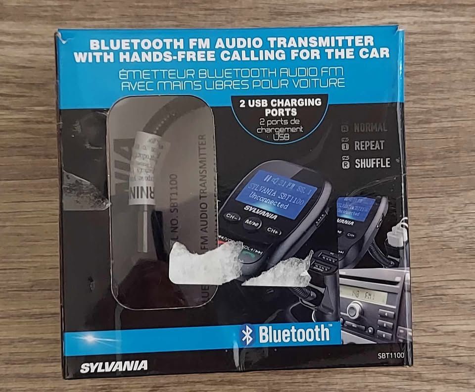Sylvania Bluetooth FM transmitter