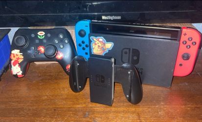 Nintendo Switch Console with Controllers Bundle