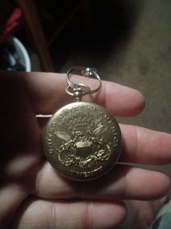 Columbia swiss pocket watch it just needs a battery