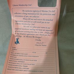 Antique Dolls(Marian Yu Design)