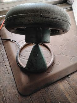 fan heater old antique 1940s