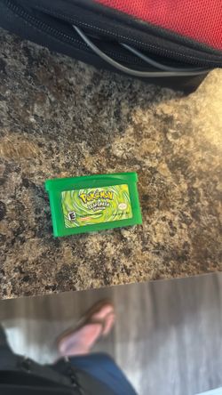 Mint condition Pokémon LeafGreen Version Loose Cartridge