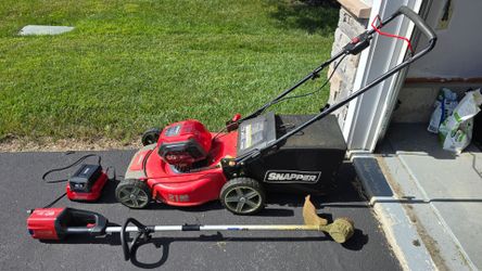 Snapper Lawn Mower & Trimmer set
