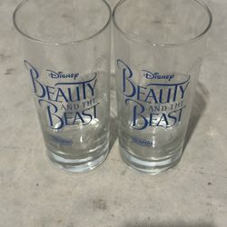 2017 Disney Beauty and the Beast Limited Edition Glass Alamo Drafthouse Cinema