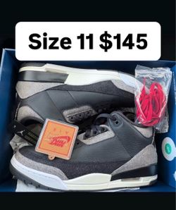 Jordan retro 3s Levi size 11