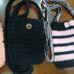 Hand Made Crochet Bags 