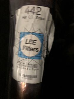 Lee Filters Gel Sheet 442 Half C.T. Straw Lighting Filter