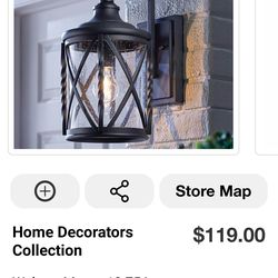Brand new wall lantern