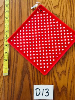 Christmas silicone hot mat or a potholder