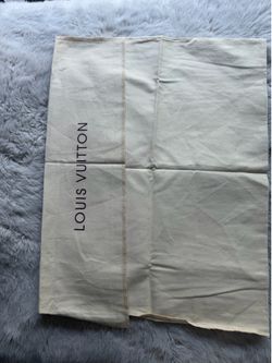 Louis Vuitton dust bag .