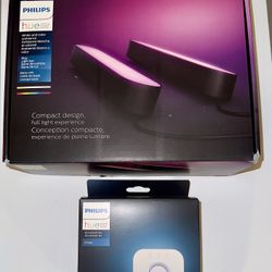 Phillips Hue 2 Light Bars + Hub