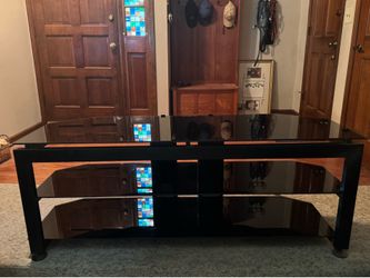 Glass Entertainment Center
