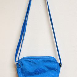 KIPLING - In Excellent Condition! Crossbody Bag Blue Adjustable Strap