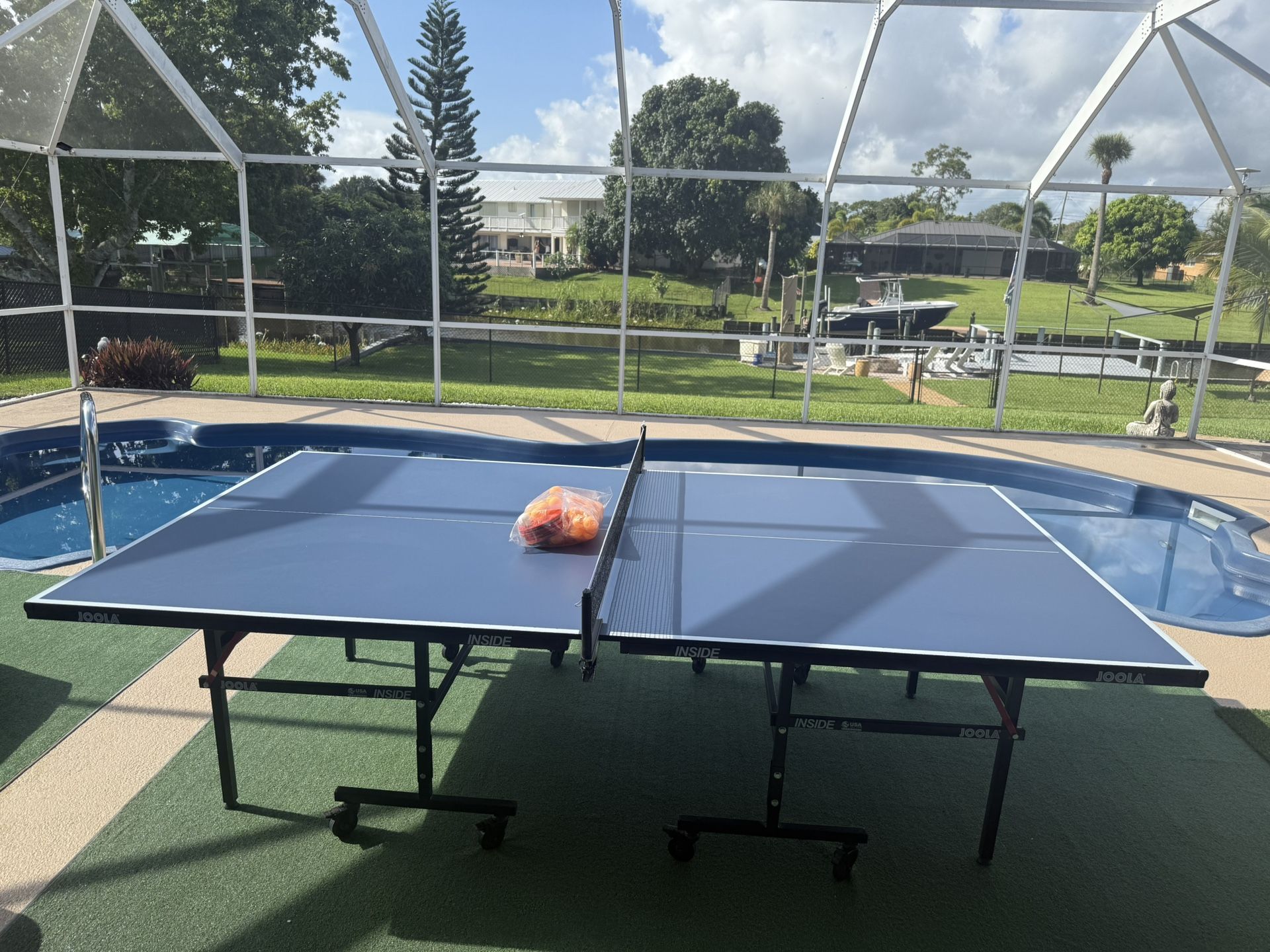 Joola Indoor Pinging Table Official USA “Like New” Many Extras