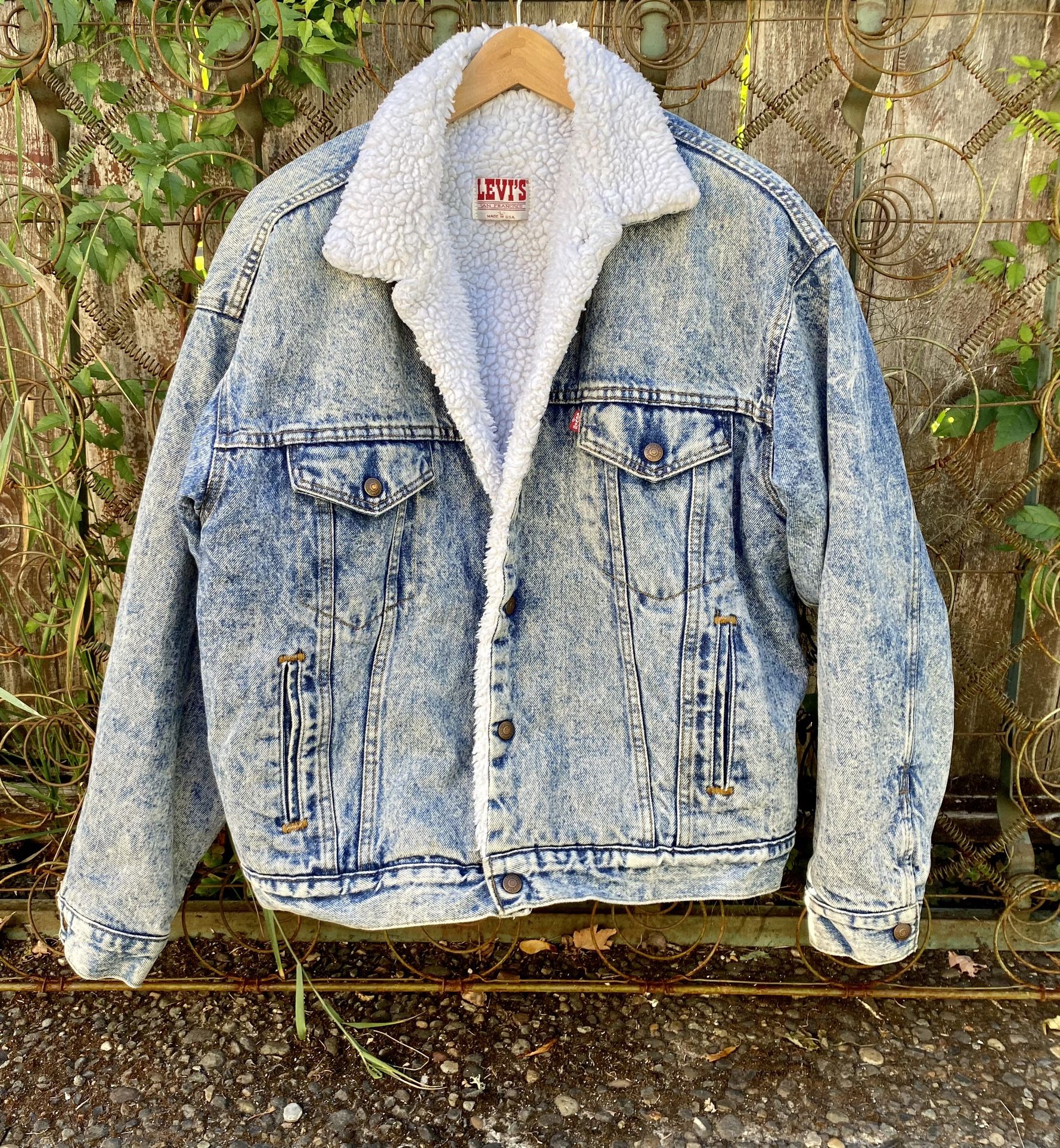Vintage Levi’s Stone Wash Jean Jacket. 