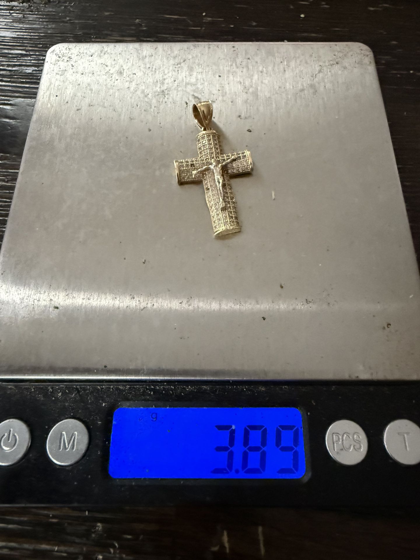 14k Gold Cross Pendant