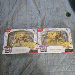 Pokemon 151 Zapdos Ex Collection