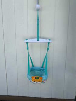 Baby Door Jumper with Tiger Toy