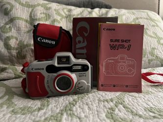 Canon Sure Shot Wp-1 Point And Shoot 35mm Film Camera Waterproof