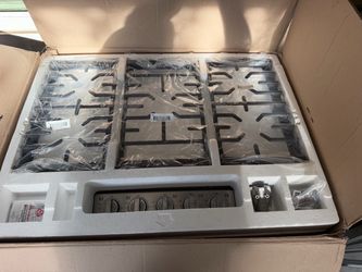 LG Stainless Steel 5-Burner Gas Cooktop