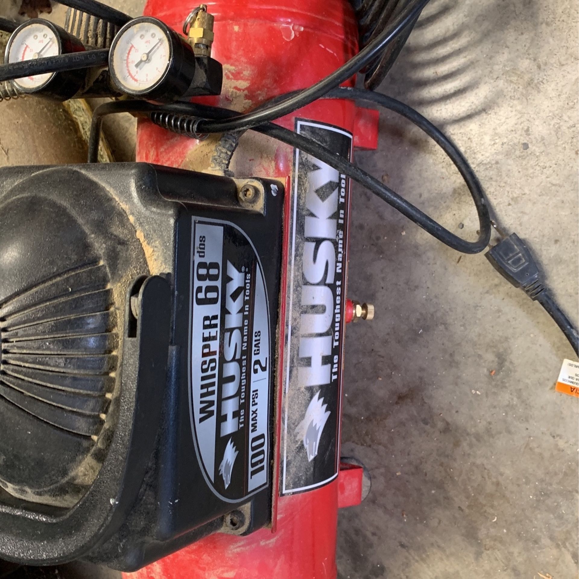 Husky 100 Psi Max Air Compressor