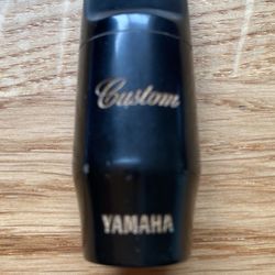 Yamaha Custom Hard Rubber Soprano Saxophone Mouthpiece