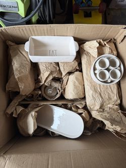 Full Box Of Rae Dunn All New Items