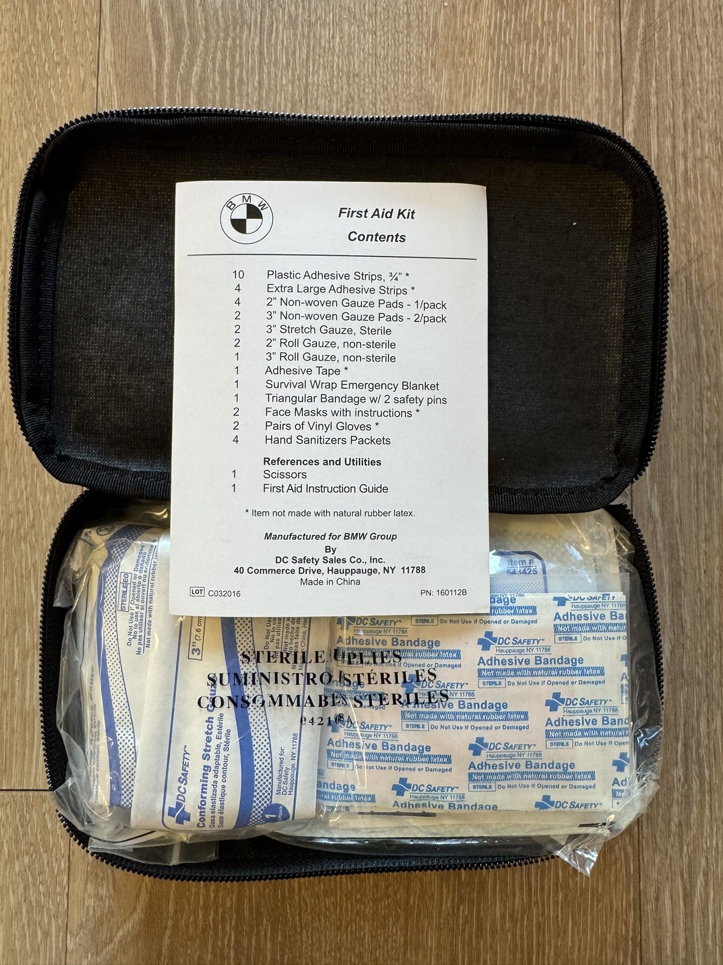 OEM BMW First Aid Kit