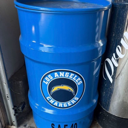 Chargers oil drum CLEAN