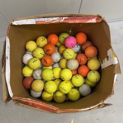 Box Of Golf Balls