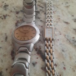2 watches . I solar