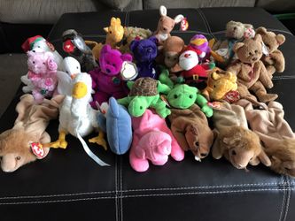 BEANIE BABIES LOT OF 25 vintage tags