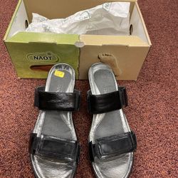 Naot Black Sandals