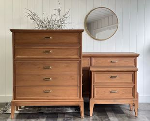 Dixie Dresser Set | Wood Modern