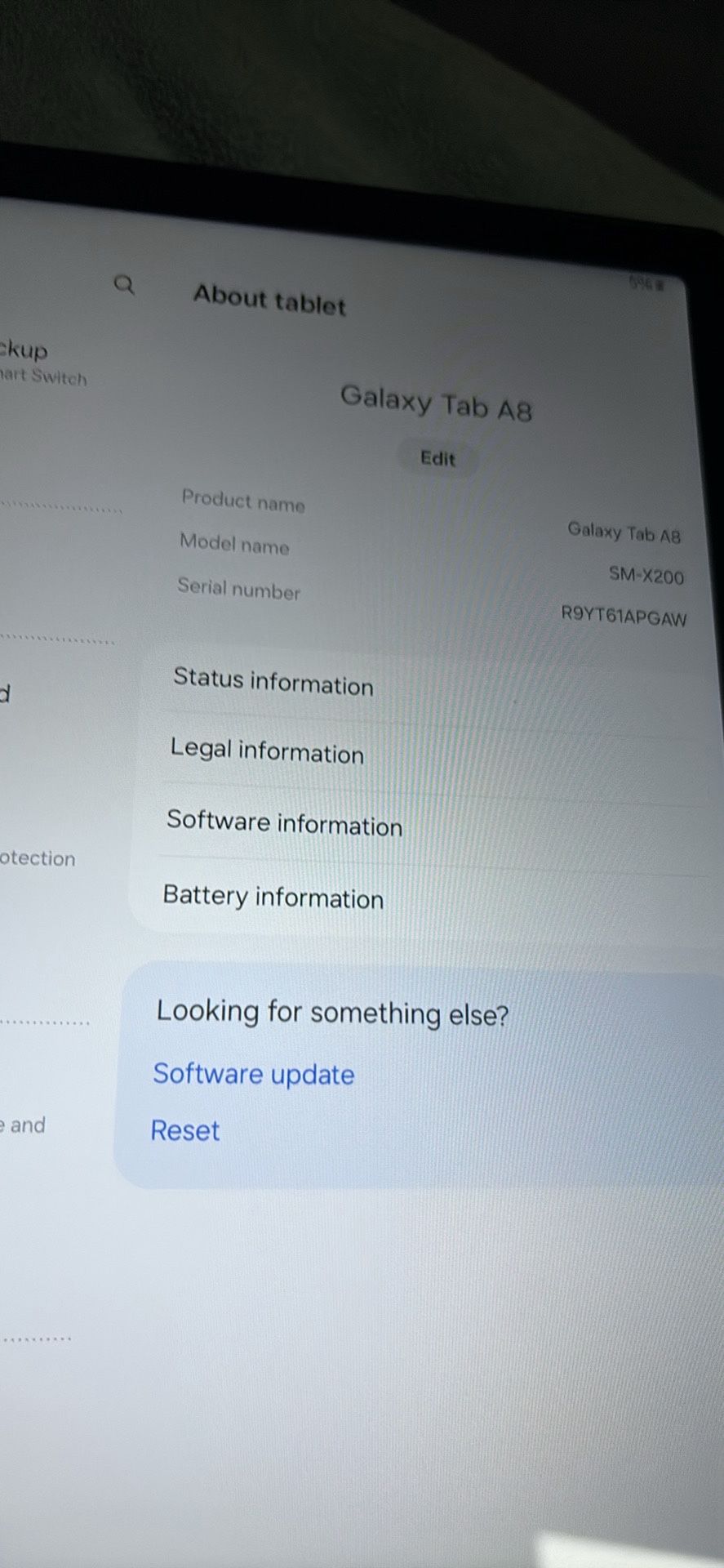 Samsung Galaxy A8 Tablet