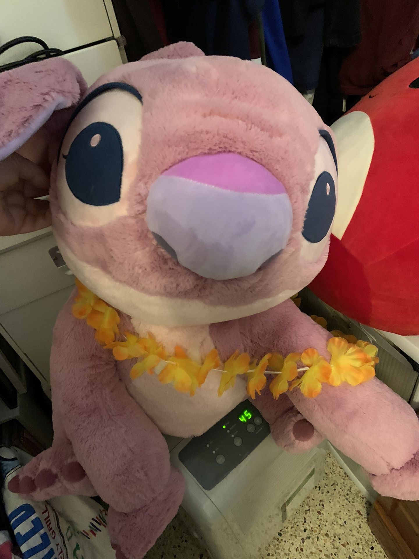 Large Stitch Alien Stuffie