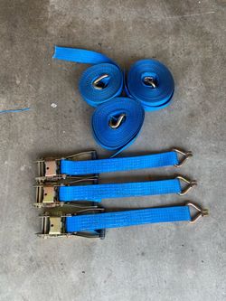 Heavy duty ratchet straps