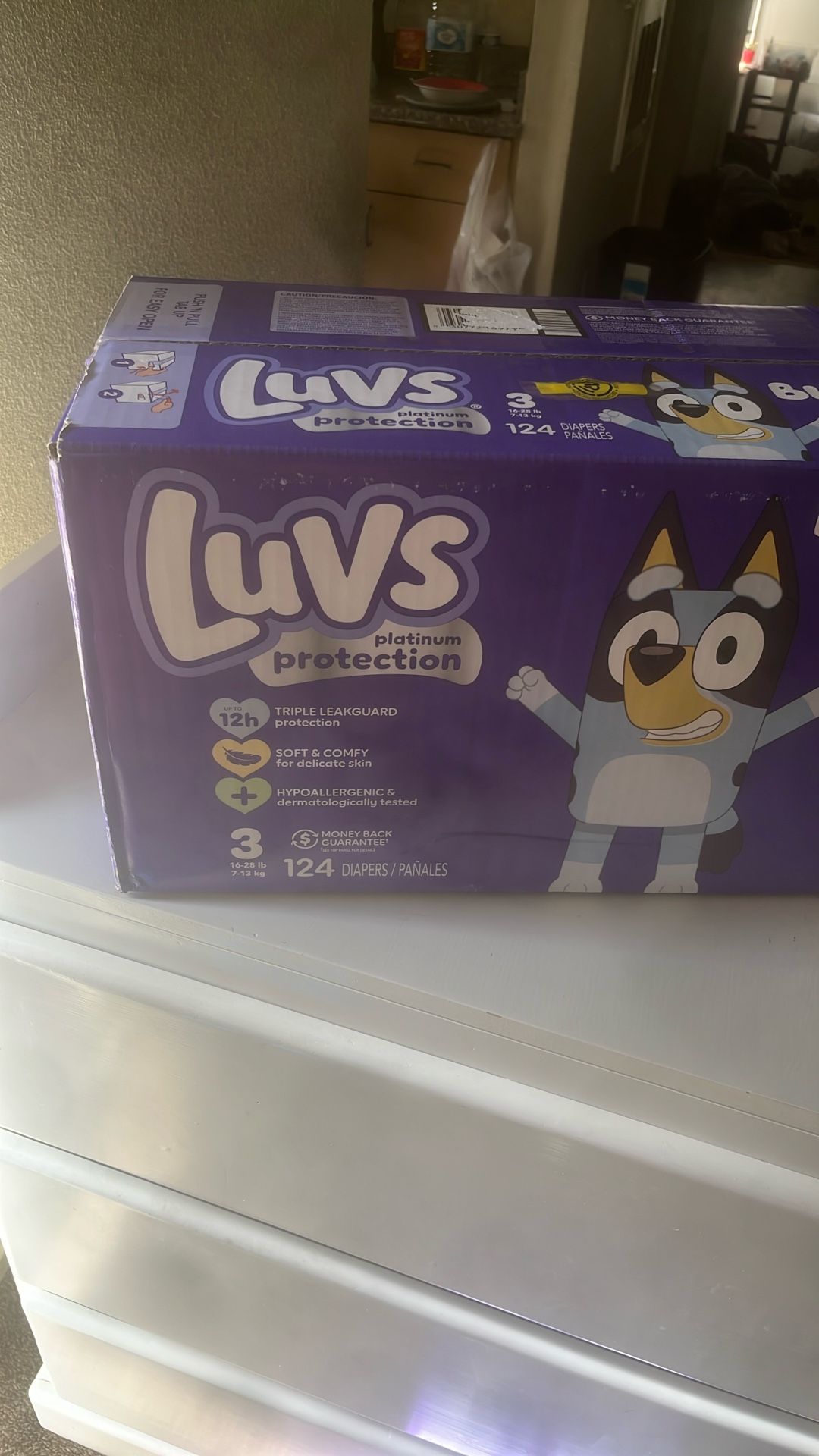 Luvs Diapers Size 3 124count