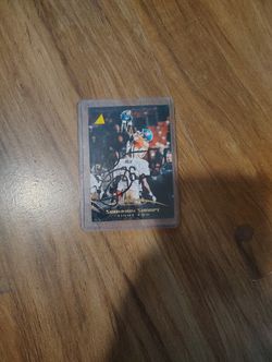 1995 Shannon Sharpe Autographed Card. 