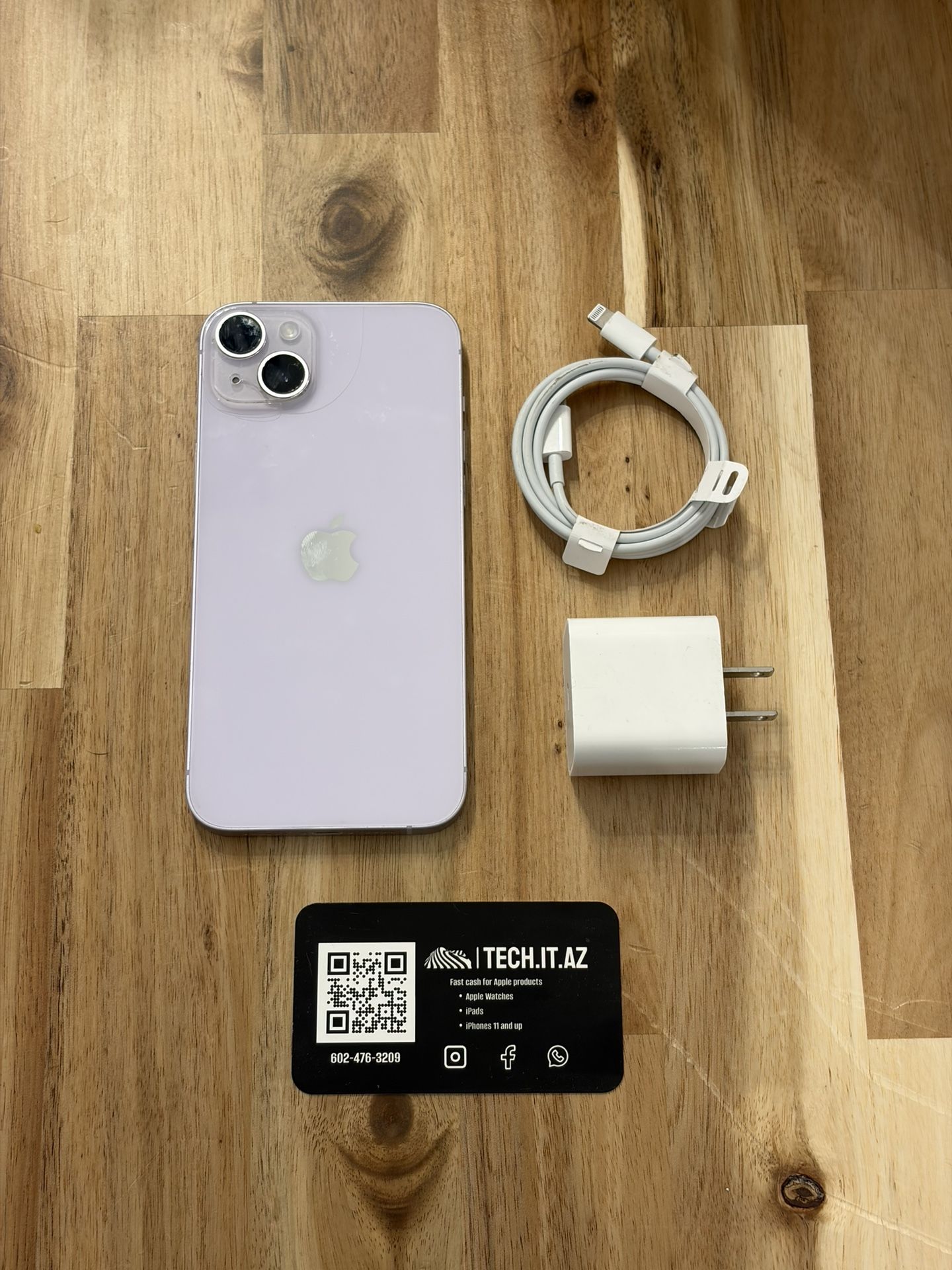 📱iPhone 14 Plus | 256 | Purple | Cricket/ AT&T