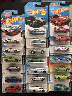 Hot Wheels Porsche $3 each / $25 min sale