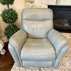 Large Comfy Leather Recliner