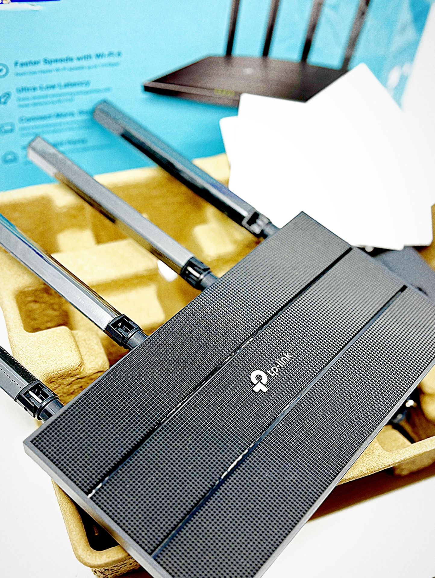 NEW! TP-Link WiFi 6 Router – Fast, Reliable Internet